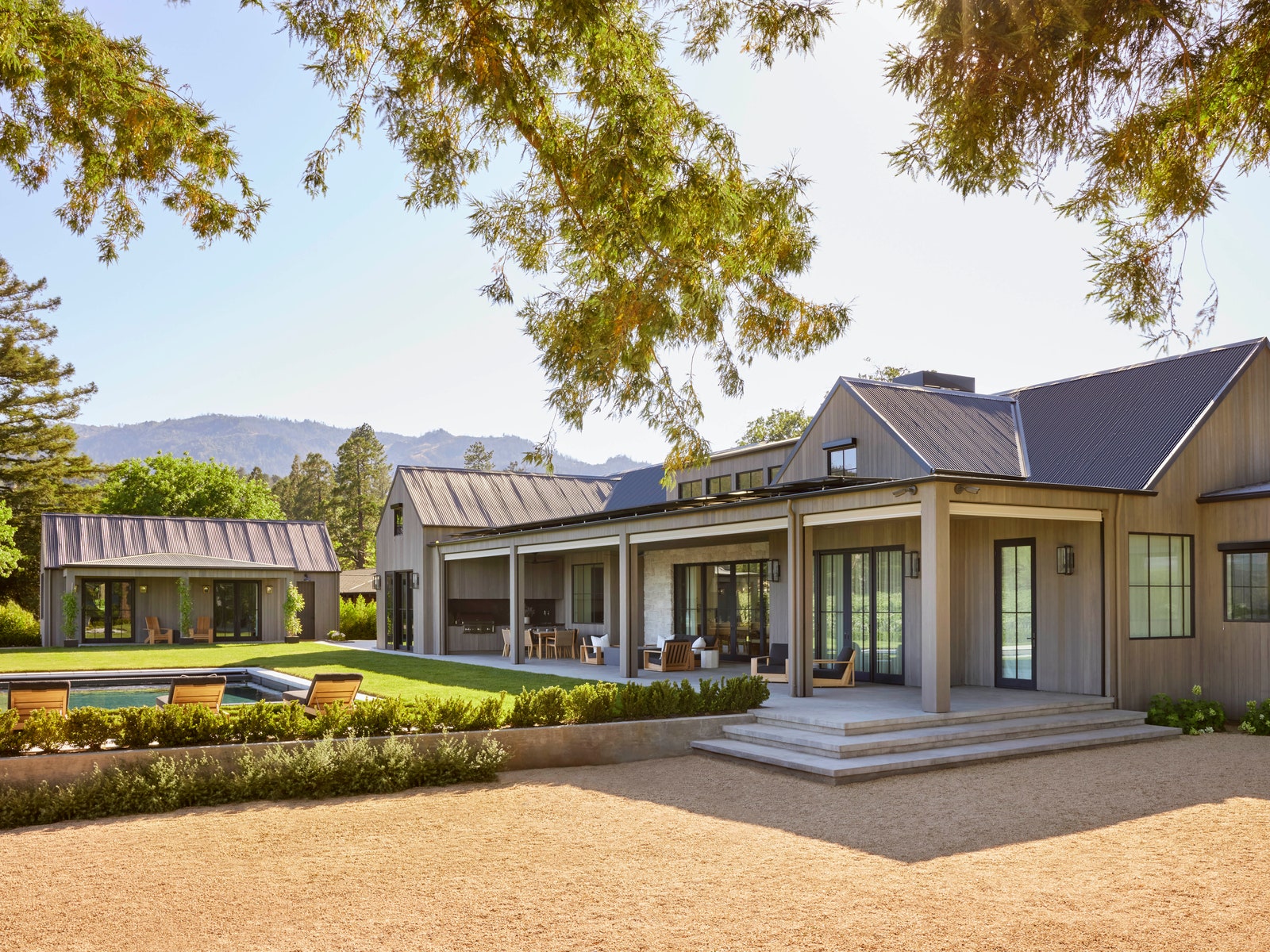 A Napa Modern Farmhouse Gets Infused With Unexpected Patina and Charm